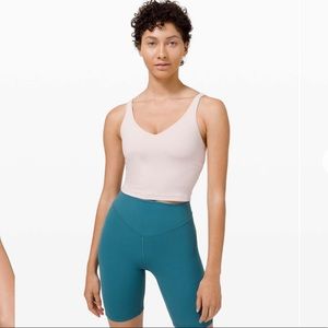 Lululemon Align Tank Feather Pink SZ 10 NWT